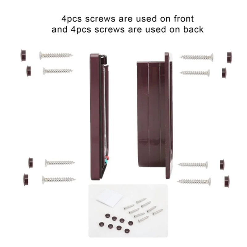 Secure Cat Flap Door With 4-Way Lock