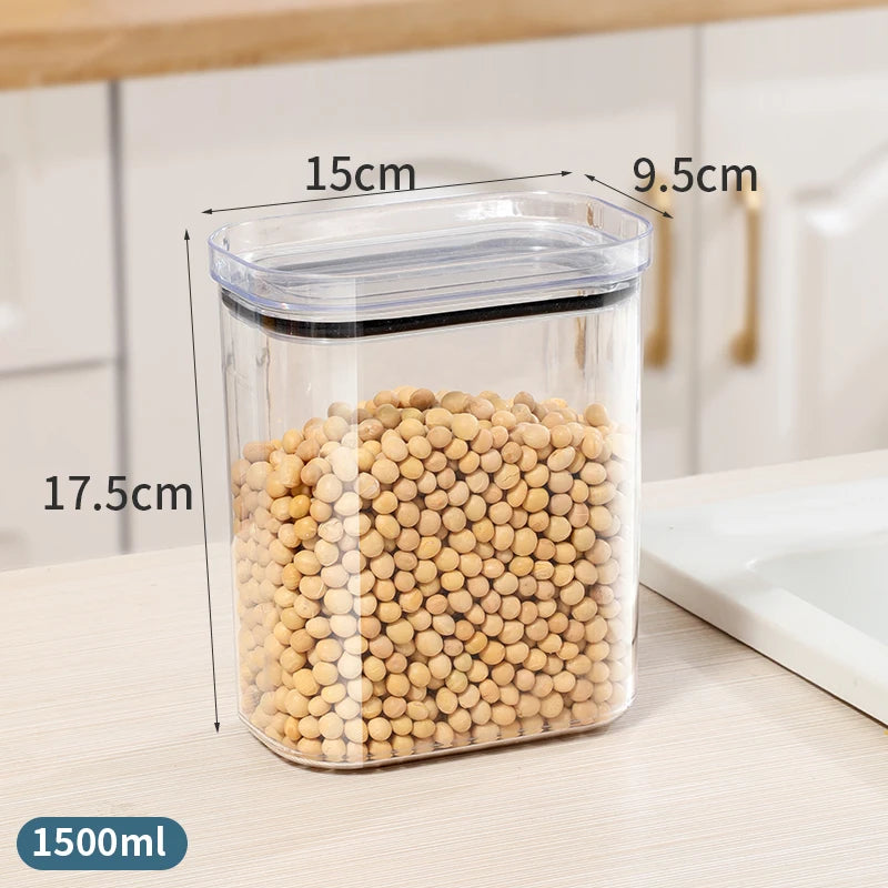 Sealed Food Storage Jar For Kitchen Organization