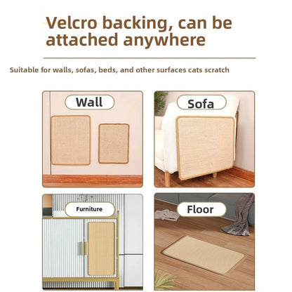 Sisal Cat Scratching Board Wall Mount Protector