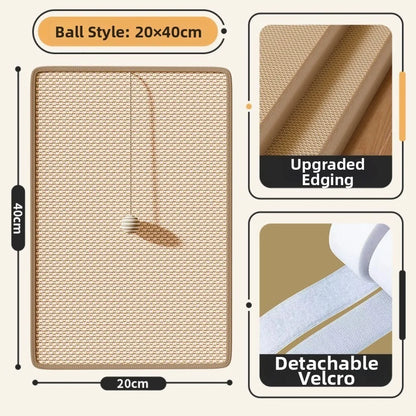Sisal Cat Scratching Board Wall Mount Protector
