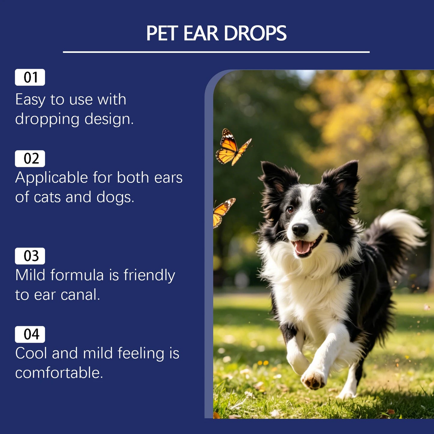 Soothing Pet Ear Drops For Healthy Ears