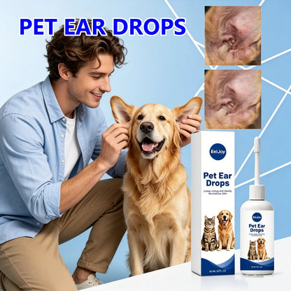 Soothing Pet Ear Drops For Healthy Ears