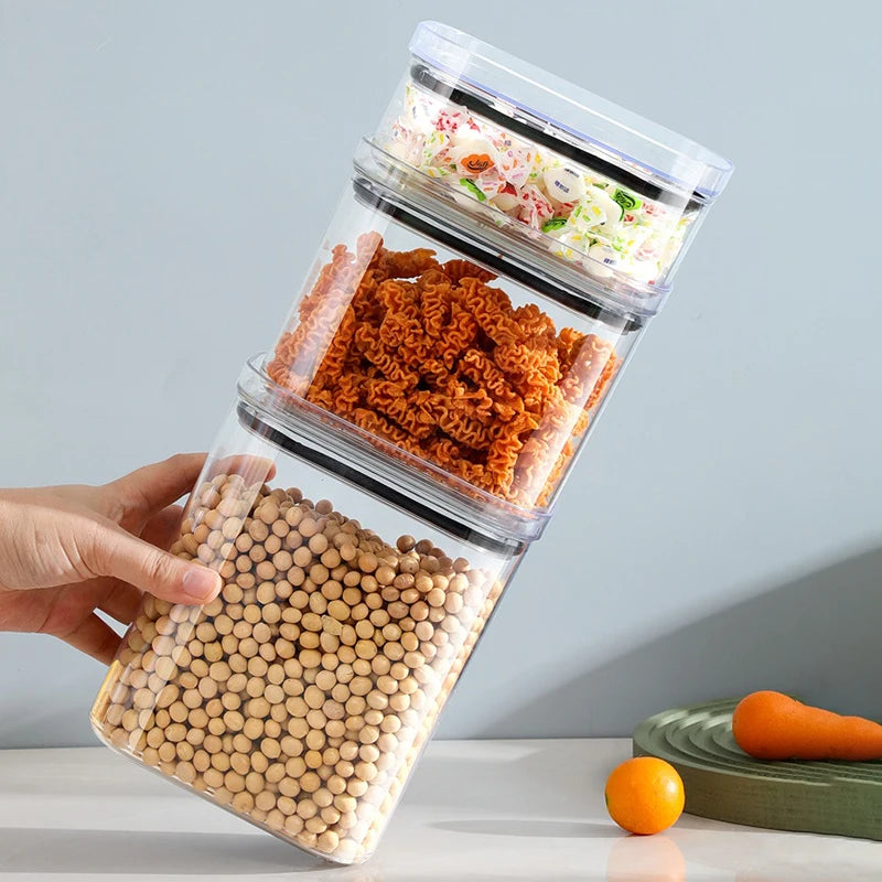 Sealed Food Storage Jar For Kitchen Organization
