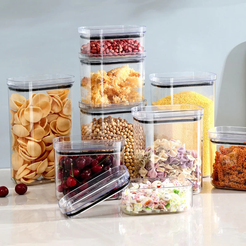 Sealed Food Storage Jar For Kitchen Organization