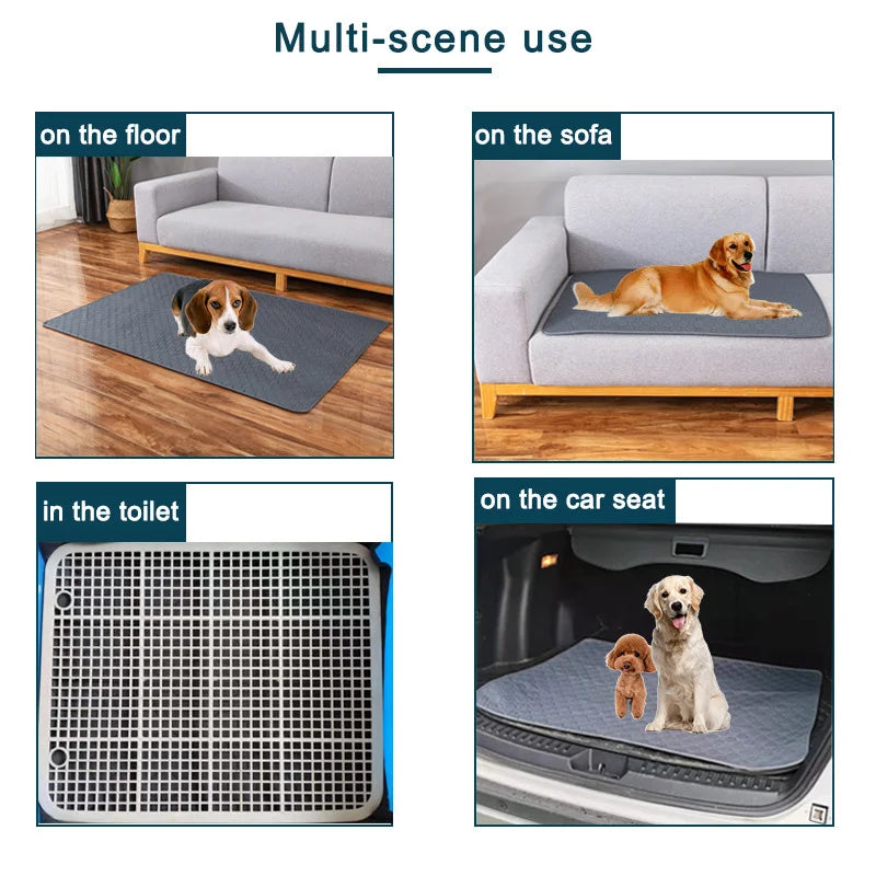 Washable Reusable Pet Pee Training Pad Mat