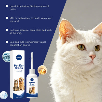 Soothing Pet Ear Drops For Healthy Ears