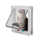 Secure Cat Flap Door With 4-Way Lock