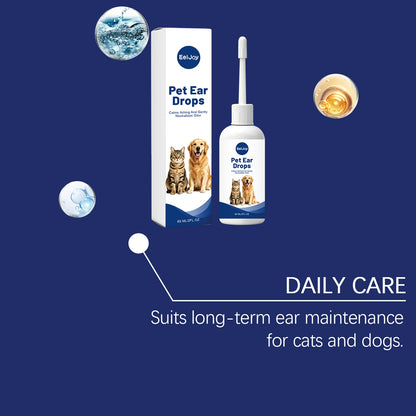 Soothing Pet Ear Drops For Healthy Ears